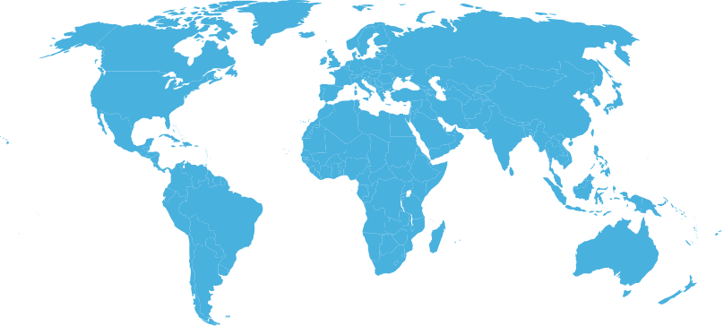 Map of the world