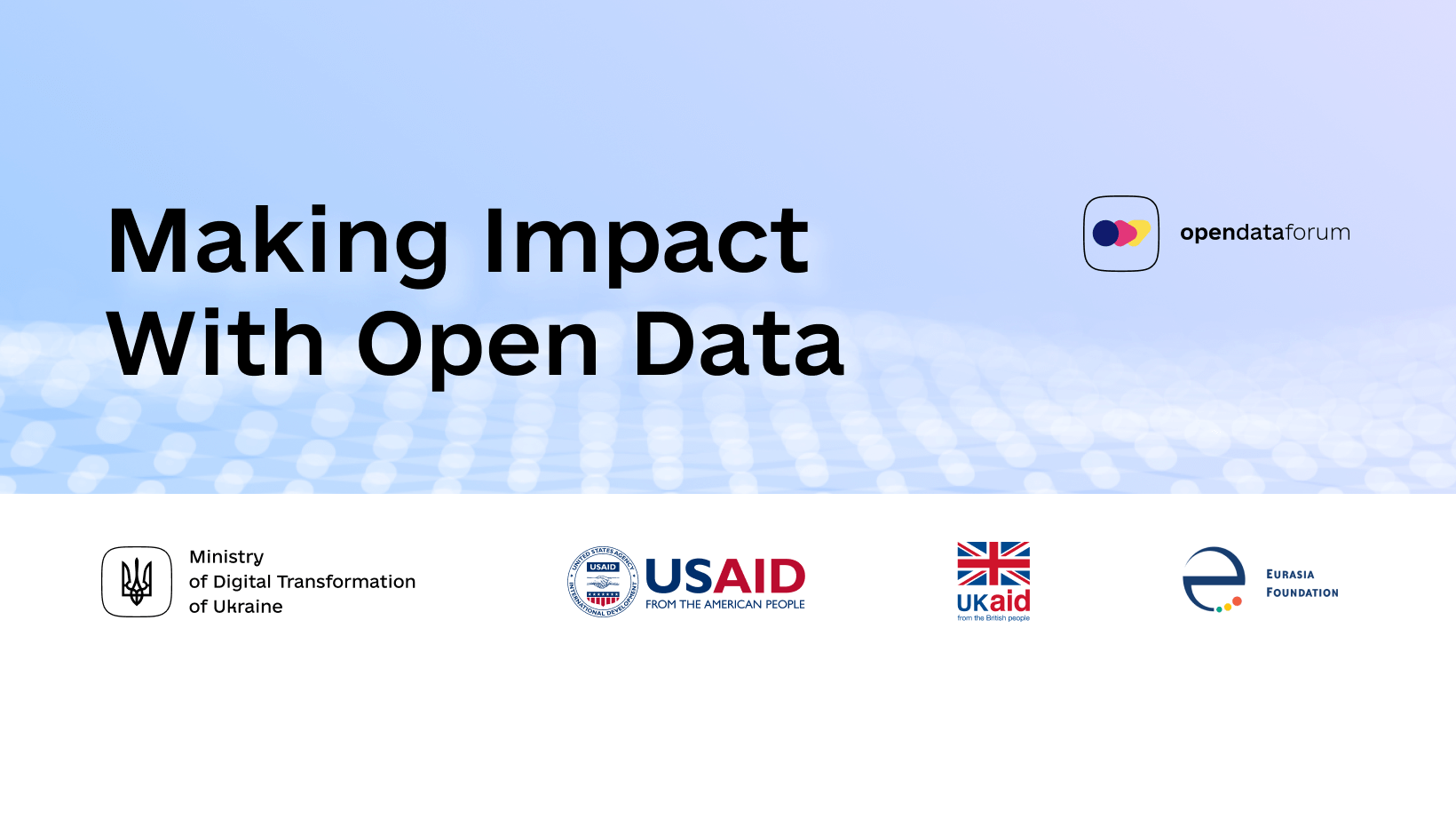 Register Today: Open Data Forum 2020 Online